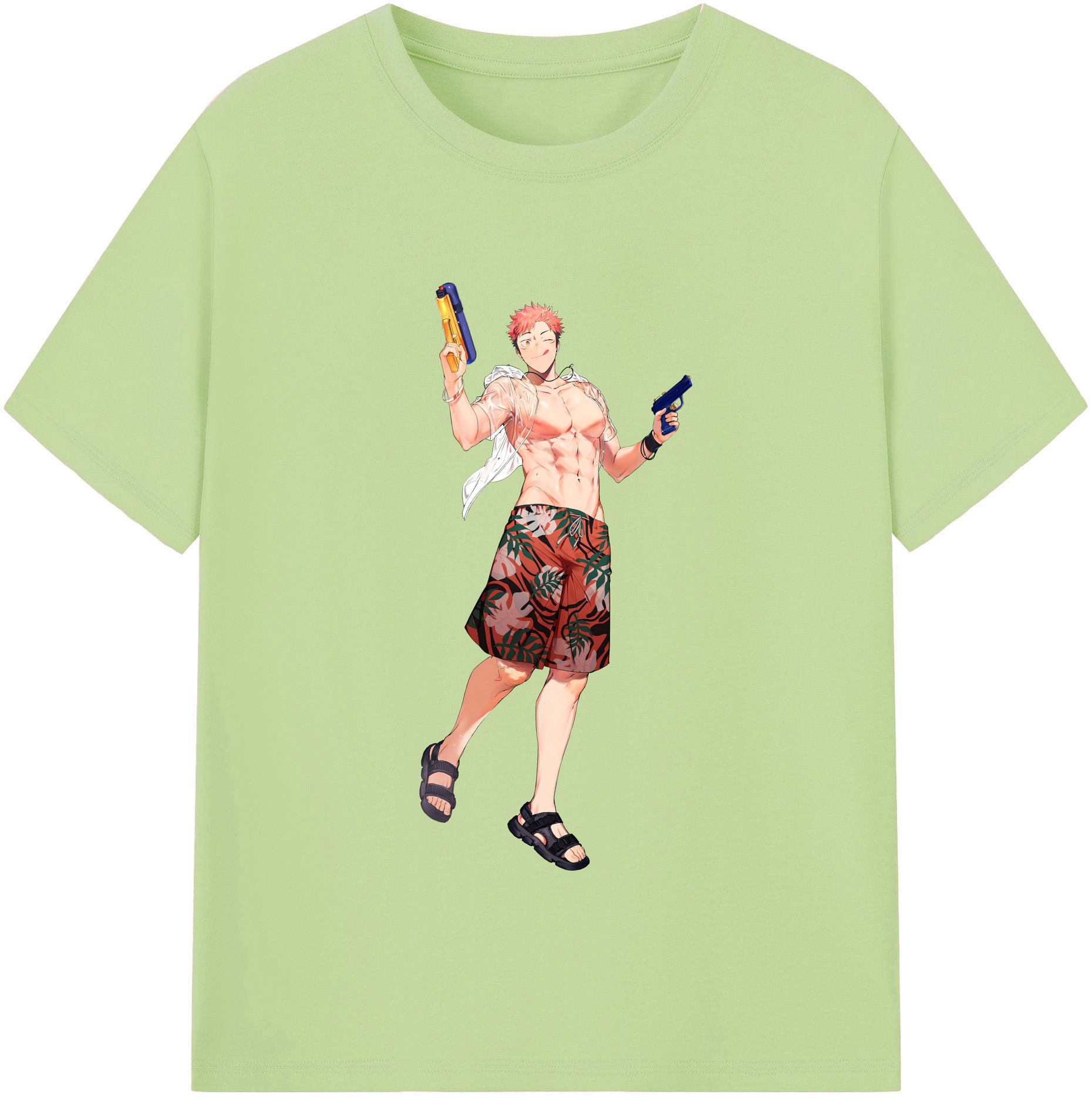 （画像用） 呪術廻戦 Jujutsu Kaisen 綿100％半袖Tシャツ（フロントプリント）